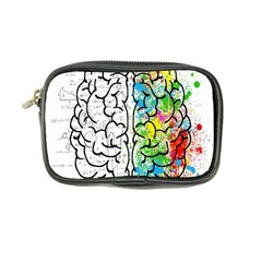 Brain Mind Psychology Idea Drawing Short Overalls Coin Purse