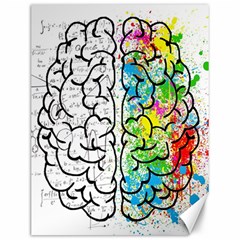 Brain Mind Psychology Idea Drawing Short Overalls Canvas 12  X 16  by Azkajaya