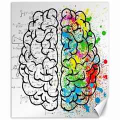 Brain Mind Psychology Idea Drawing Short Overalls Canvas 8  X 10  by Azkajaya