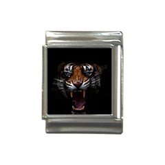 Tiger Angry Nima Face Wild Italian Charm (13mm) by Cemarart