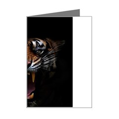 Tiger Angry Nima Face Wild Mini Greeting Card