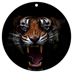 Tiger Angry Nima Face Wild UV Print Acrylic Ornament Round