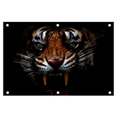 Tiger Angry Nima Face Wild Banner and Sign 6  x 4 