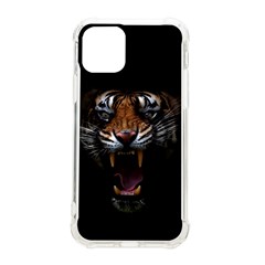 Tiger Angry Nima Face Wild iPhone 11 Pro 5.8 Inch TPU UV Print Case