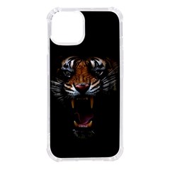 Tiger Angry Nima Face Wild Iphone 14 Tpu Uv Print Case by Cemarart