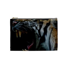 Angry Tiger Roar Cosmetic Bag (medium)