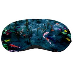 Fish Koi Carp Sleep Mask by Cemarart