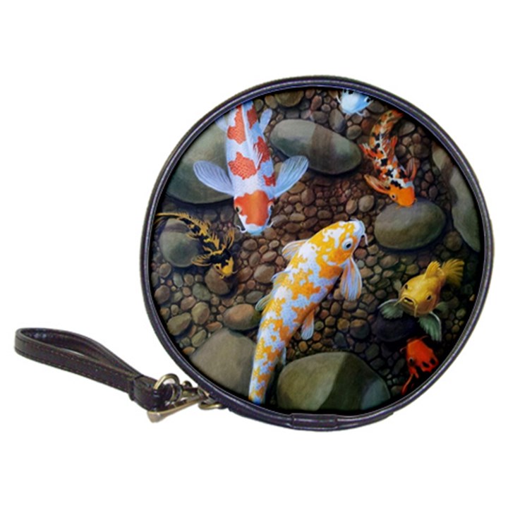 Koi Fish Clown Pool Stone Classic 20-CD Wallets