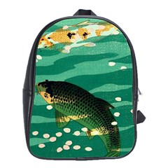 Japanese Koi Fish School Bag (large)