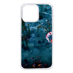 Fish Koi Carp Iphone 14 Pro Max Tpu Uv Print Case by Cemarart