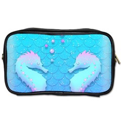 Seahorse Toiletries Bag (two Sides)