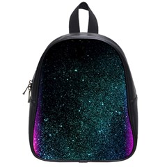 Abstract Effect Gold Led Light Pink Purple Red School Bag (small)