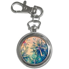 Palm Trees Beauty Nature Clouds Summer Key Chain Watches