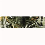 Angry Tiger Animal Broken Glasses Large Bar Mat 32 x8.5  Bar Mat