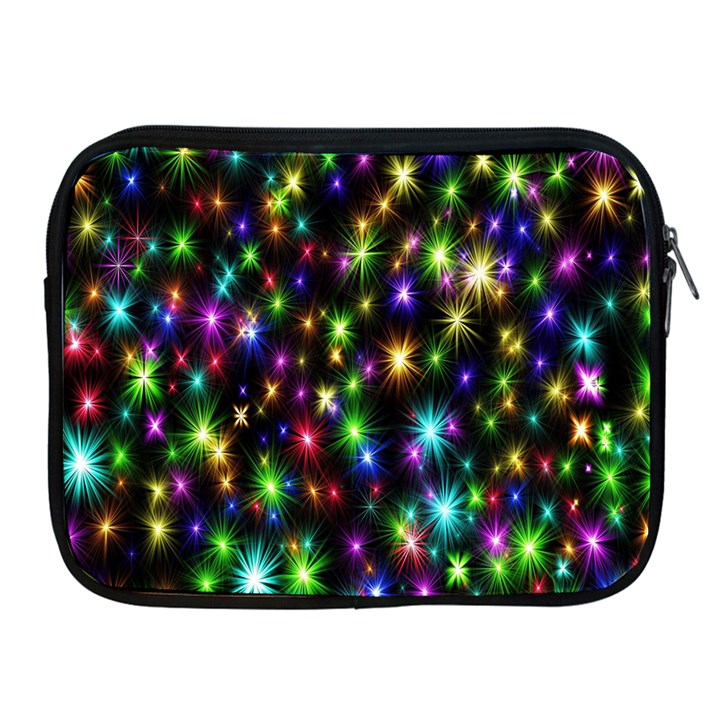 Star Colorful Christmas Abstract Apple iPad 2/3/4 Zipper Cases