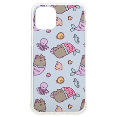 Pusheen Cat Cute Iphone 12/12 Pro Tpu Uv Print Case by Grandong