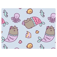 Pusheen Cat Cute Premium Plush Fleece Blanket (extra Small) by Grandong