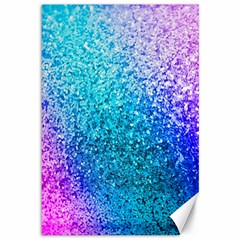 Rainbow Color Colorful Pattern Canvas 12  X 18  by Grandong