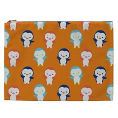 Cute Penguin Funny Pattern Cosmetic Bag (xxl) by Grandong