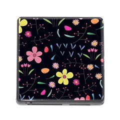 Beautiful Flower Plants Aesthetic Secret Garden Memory Card Reader (square 5 Slot) by Grandong