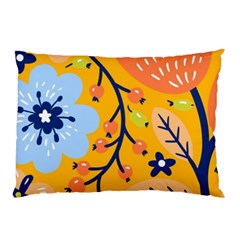 Floral Pattern Adorable Beautiful Aesthetic Secret Garden Pillow Case (two Sides) by Grandong
