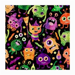 Fun Halloween Monsters Medium Glasses Cloth (2 Sides) by Grandong