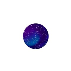 Realistic Night Sky Poster With Constellations 1  Mini Buttons by Grandong