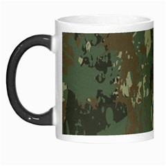 Camouflage Splatters Background Morph Mug by Grandong