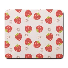 Strawberries Pattern Design Large Mousepad by Grandong