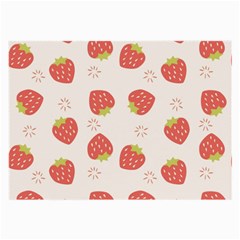 Strawberries Pattern Design Large Glasses Cloth by Grandong