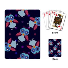 Owl Pattern Background Playing Cards Single Design (rectangle) by Grandong
