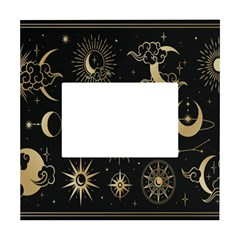 Star Colorful Christmas Abstract Art White Box Photo Frame 4  X 6  by Grandong