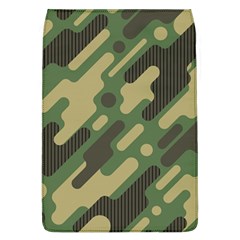 Camouflage Pattern Background Removable Flap Cover (l)