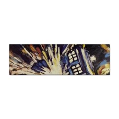 Tardis Doctor Who Pattern Sticker Bumper (10 Pack) by Cemarart