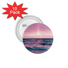 Sunset Ocean Beach Catcher Dream Evening Night Sunset 1 75  Buttons (10 Pack) by Cemarart