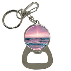 Sunset Ocean Beach Catcher Dream Evening Night Sunset Bottle Opener Key Chain