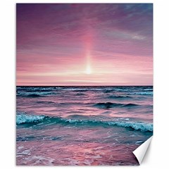 Sunset Ocean Beach Catcher Dream Evening Night Sunset Canvas 8  X 10 