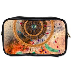 Dream Catcher Colorful Vintage Toiletries Bag (one Side)