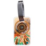 Dream Catcher Colorful Vintage Luggage Tag (two sides) Back