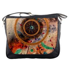 Dream Catcher Colorful Vintage Messenger Bag