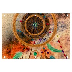 Dream Catcher Colorful Vintage Banner And Sign 6  X 4  by Cemarart
