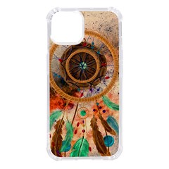 Dream Catcher Colorful Vintage Iphone 14 Tpu Uv Print Case by Cemarart