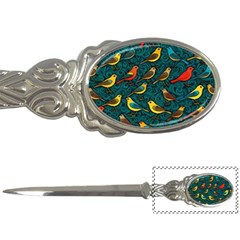 Bird Pattern Colorful Letter Opener
