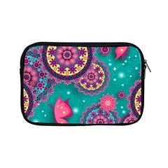 Floral Pattern Abstract Colorful Flow Oriental Spring Summer Apple Ipad Mini Zipper Cases