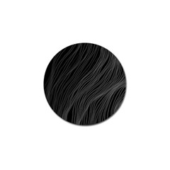 Abstract Art Black White Drawing Lines Unique Golf Ball Marker (10 Pack)