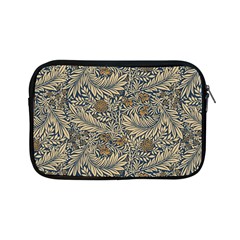 Brown Vintage Floral Pattern Damask Floral Vintage Retro Apple Ipad Mini Zipper Cases