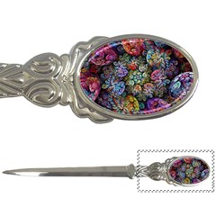 Floral Fractal 3d Art Pattern Letter Opener