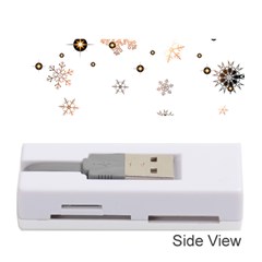 Golden-snowflake Memory Card Reader (stick) by saad11