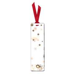 Golden-snowflake Small Book Marks by saad11