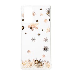 Golden-snowflake Samsung Galaxy Note 20 Tpu Uv Case by saad11